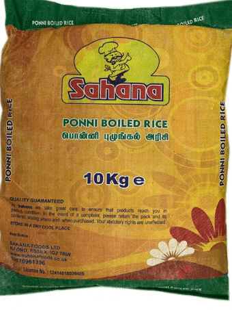 SAHANA PONNI BOILED RICE - 10KG - SAHANA