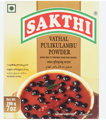 SAKTHI VATHAL PULIKULAMBU POWDER - 200G - SAKTHI