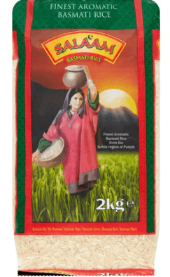 SALAM BASMATI RICE 2KG - SALAAM