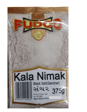 SALT KALA NIMAK (SANCHAR) POWDER - 375G - FUDCO