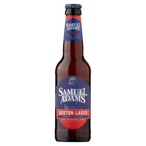 SAM ADAMS BOSTON LAGER - 330ML - SAM ADAMS