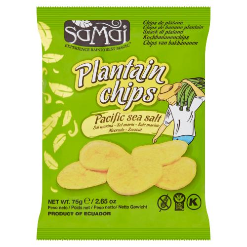 SAMAI PLANTAIN CHIPS SALTED - 75G - SAMAI