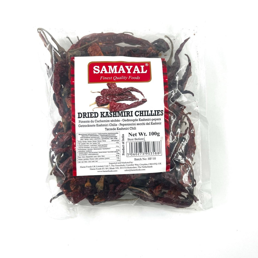 SAMAYAL KASHMIRI CHILLI - 100G - SAMAYAL