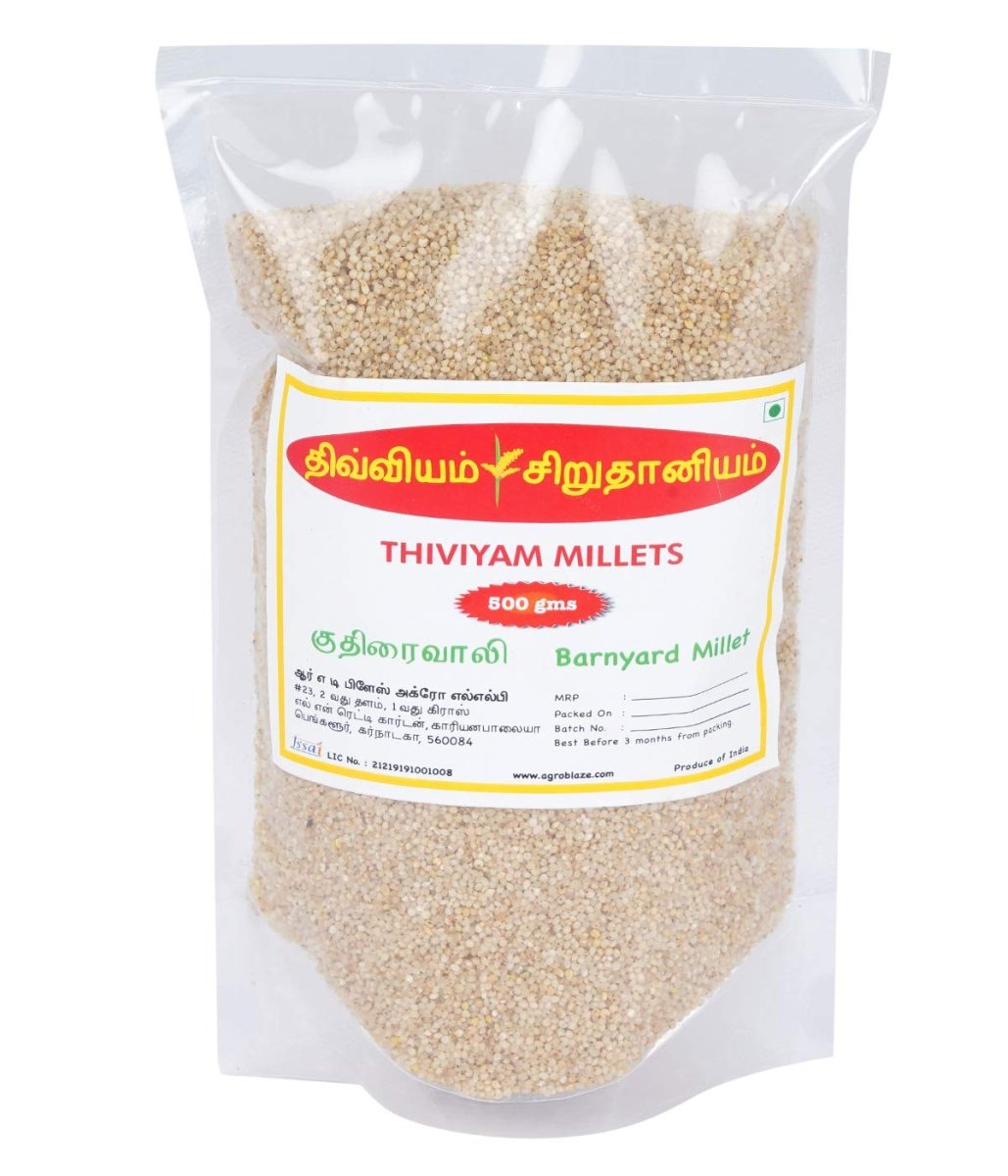 SAMAYAL KUDHIRAI VALI ARISI (BARNYARD MILLET) - 500G - SAMAYAL