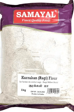 SAMAYAL KURAKKAN (RAGI) FLOUR - 1KG - SAMAYAL