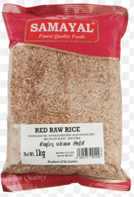 SAMAYAL RED RAW RICE - 1KG - SAMAYAL