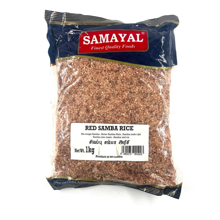 SAMAYAL RED SAMBA RICE - 1KG - SAMAYAL