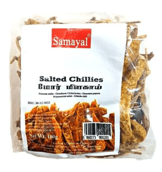 SAMAYAL SALTED CHILLI - 100G - SAMAYAL