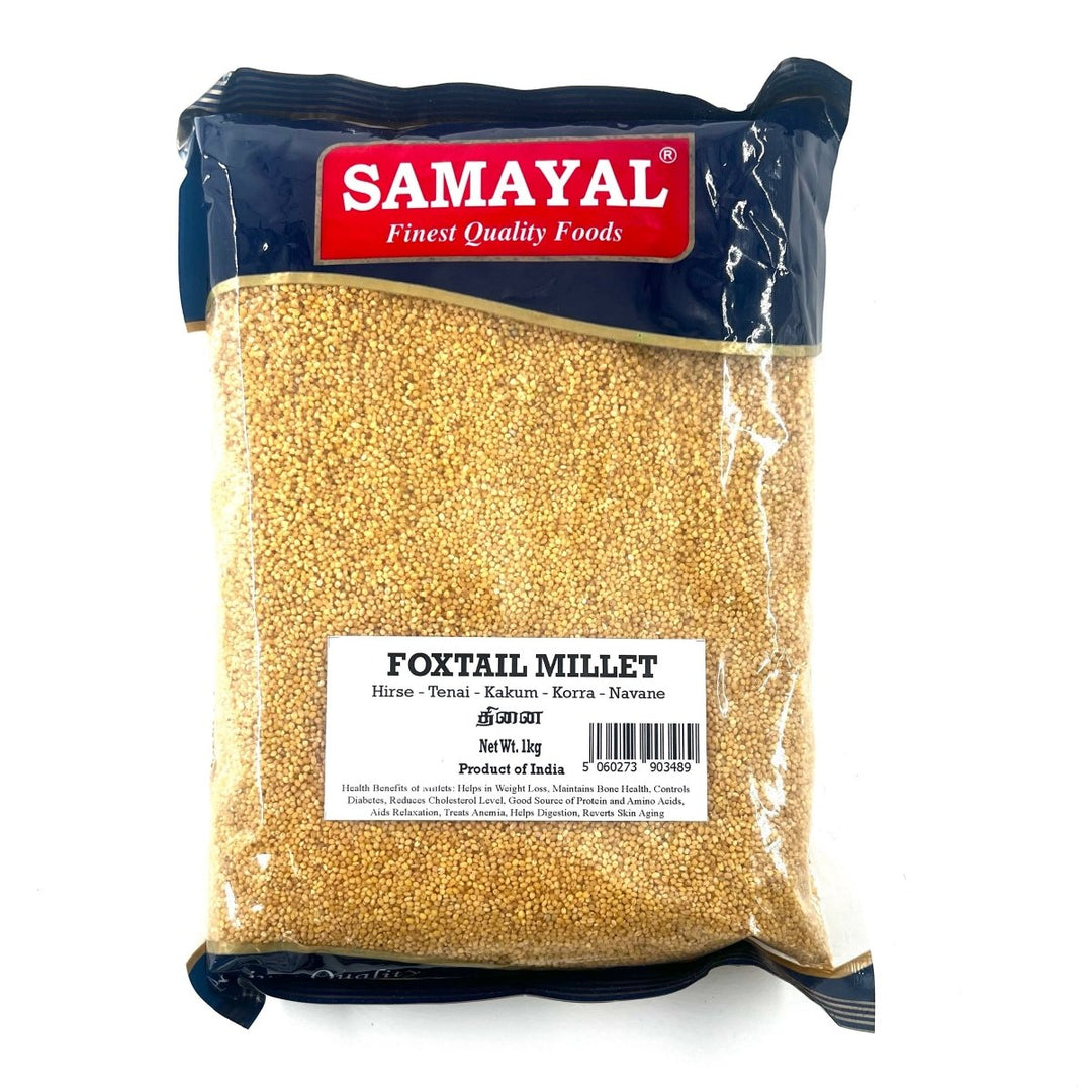 SAMAYAL THINNAI ARISI FOXTAIL MILLET - 1KG - SAMAYAL