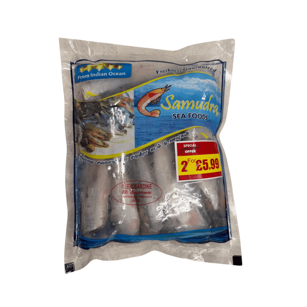 Samudra Sea Foods Keeri Sardine Cleaned Headless - 540g - SAMUDRA