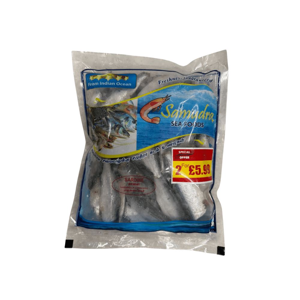 Samudra Sea Foods Sardine Headless Cleaned - 540g - SAMUDRA
