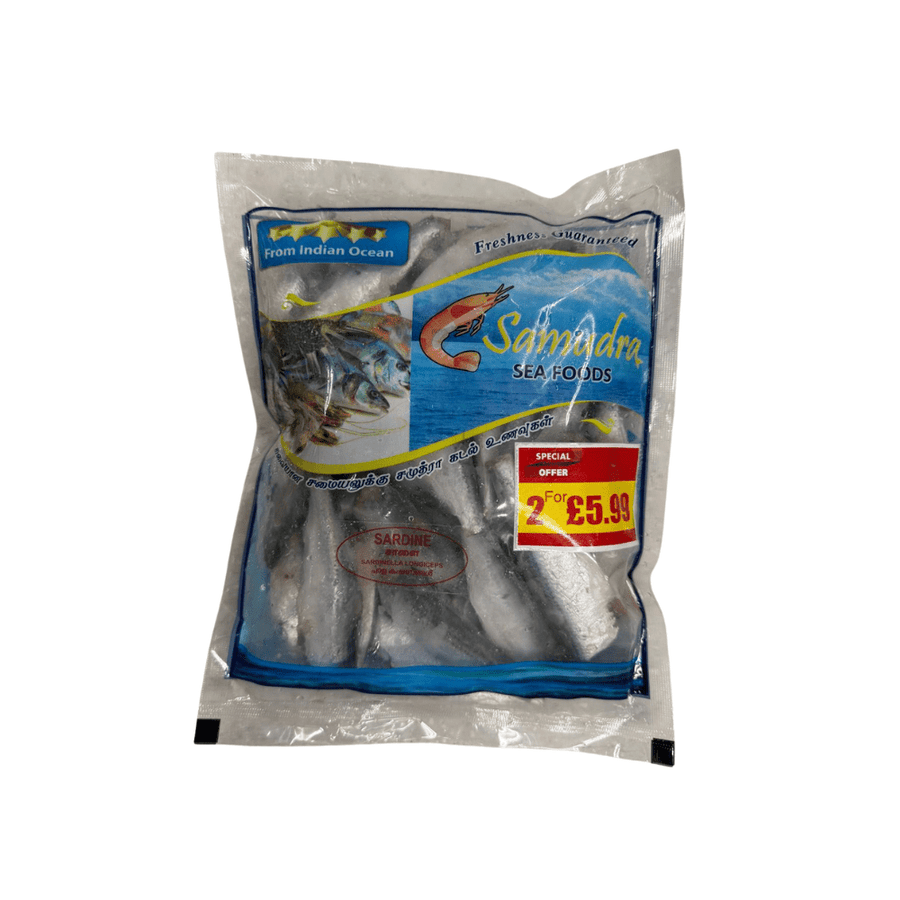 Samudra Sea Foods Sardine Headless Cleaned - 540g - SAMUDRA