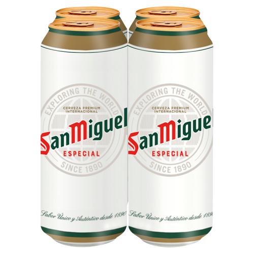 SAN MIGUEL 4PK - 500ML - SAN MIGUEL