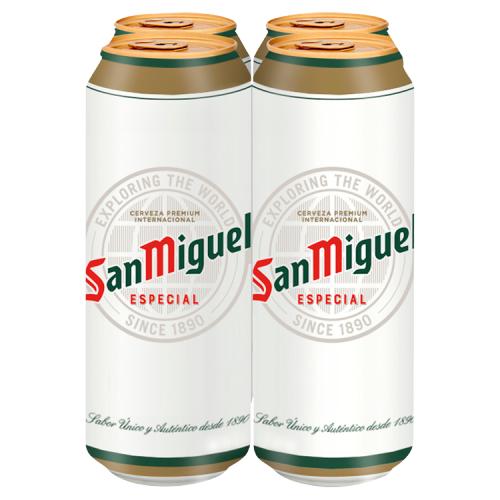 SAN MIGUEL 4PK PINT - 568ML - SAN MIGUEL