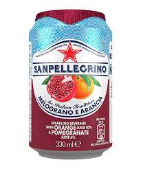 SAN PELLEGRINO POMEGRANATE & ORANGE - 330ML - SAN PELLEGRINO