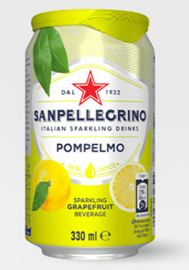 SAN PELLEGRINO POMPELMO (GRAPEFRUIT) - 330ML - SAN PELLEGRINO