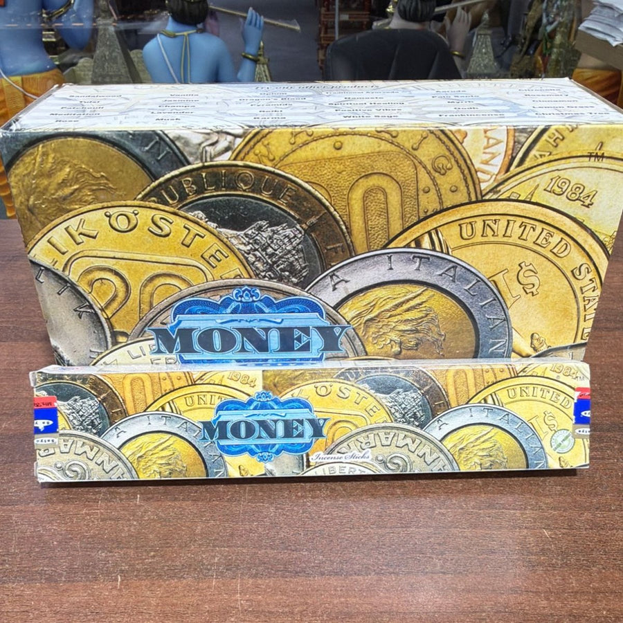 Satya Money Incense Sticks (12's) - Box - SATYA