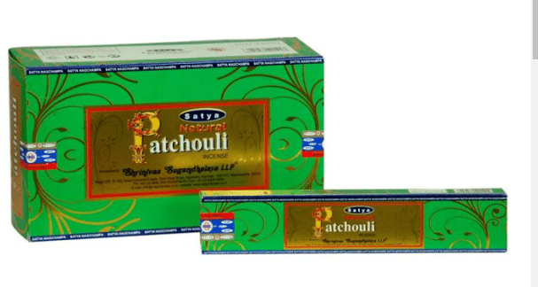 SATYA NATURAL PATCHOULI INCENSE STICKS - 15G - SATYA