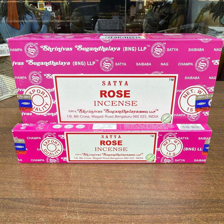 Satya Rose Incense Sticks (12's) - Box - SATYA