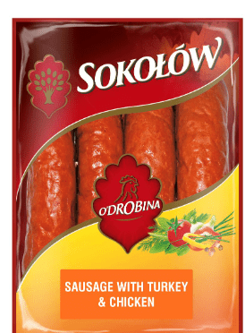 SAUSAGE WITH TURKEY & CHICKEN - SOKOLOW