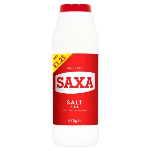 SAXA TABLE SALT - 675G - SAXA