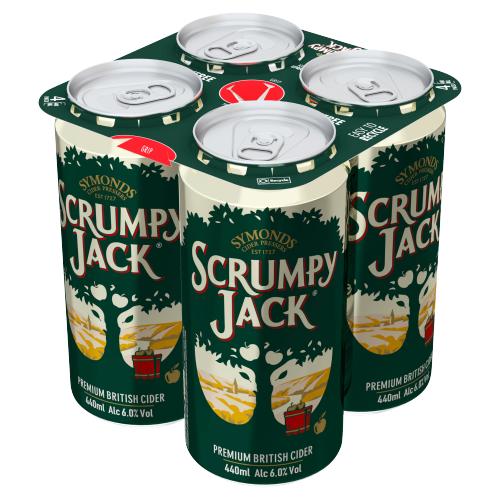 SCRUMPY JACK 4PK - 440ML - SCRUMPY