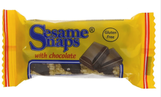 SESAME SNAPS CHOCOLATE - 30G - SESAME SNAPS