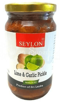 SEYLON LIME & GARLIC PICKLE - 350G - SEYLON