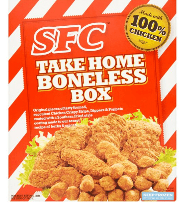 SFC BONELESS BOX - 550G - SFC