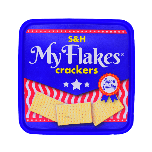 S&H MYFLAKES CRACKERS - 850G - S&H