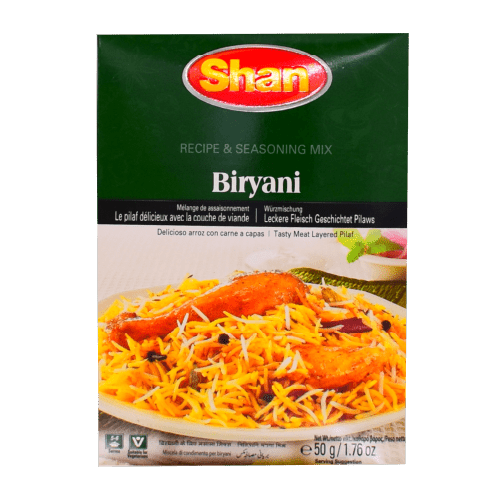 SHAN BIRYANI RECIPE & SEASONING MIX - 50G - SHAN