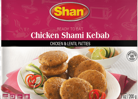 SHAN CHICKEN SHAMI KEBAB - 200G - SHAN