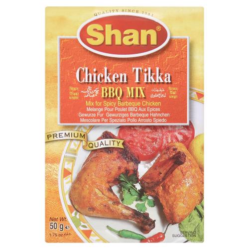 SHAN CHICKEN TIKKA RECIPE & SEASONING MIX - 50G - SHAN