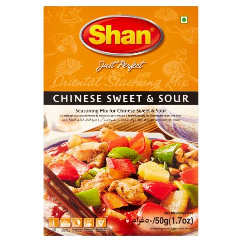 SHAN CHINESE SWEET & SOUR SEASONING MIX - 50G - SHAN