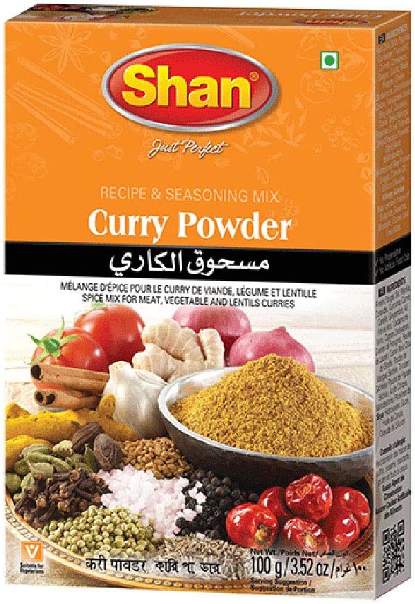 SHAN CURRY POWDER RECIPE & SEASONING MIX - 100G - SHAN