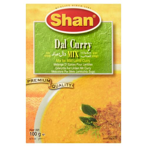 SHAN DAAL MASALA RECIPE & SEASONING MIX - 100G - SHAN