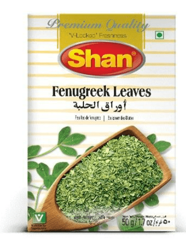 SHAN FENUGREEK LEAVES - 50G - SHAN