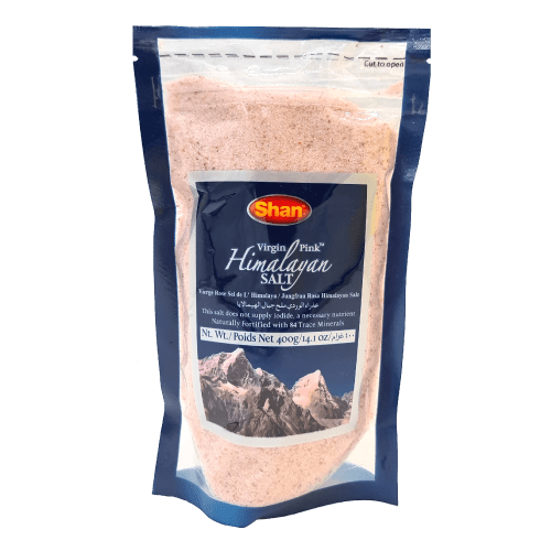 SHAN HIMALAYAN PINK SALT - 400G - SHAN