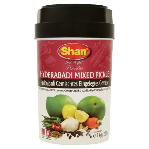 SHAN HYDERABADI MIXED PICKLE - 1KG - SHAN