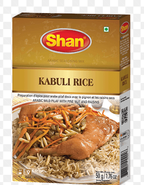 SHAN KABULI RICE ARABIC SEASONING MIX - 50G - SHAN