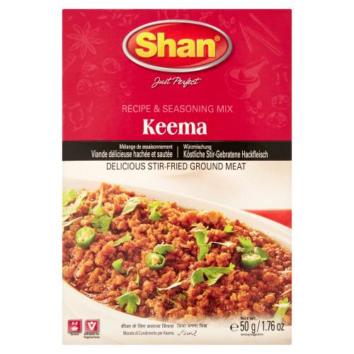 SHAN KEEMA RECIPE & SEASONING MIX - 50G - SHAN