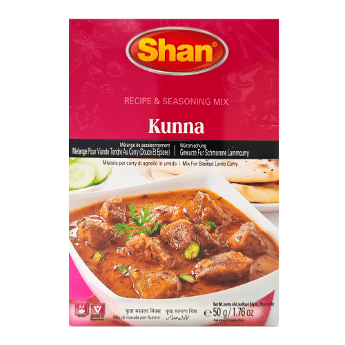 SHAN KUNNA RECIPE & SEASONING MIX - 50G - SHAN