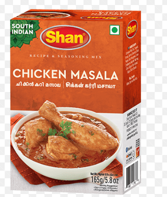 SHAN RECIPE SOUTH INDIAN CHICKEN MASALA - 165G - SHAN