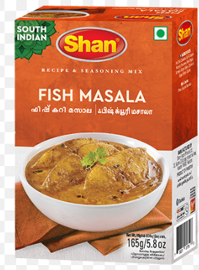 SHAN RECIPE SOUTH INDIAN FISH MASALA - 165G - SHAN