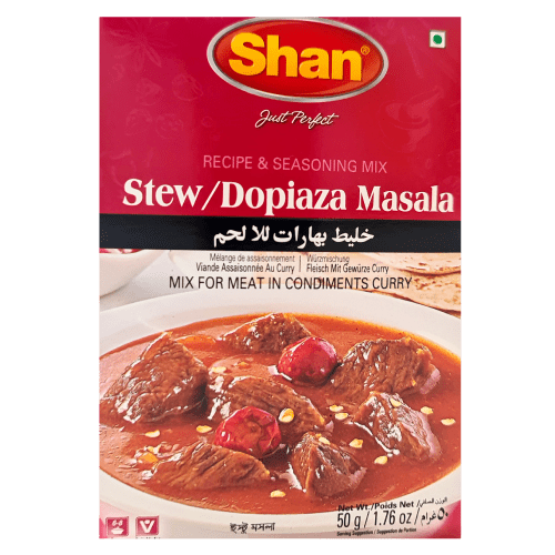 SHAN STEW/DOPIAZA CURRY MASALA - 50G - SHAN