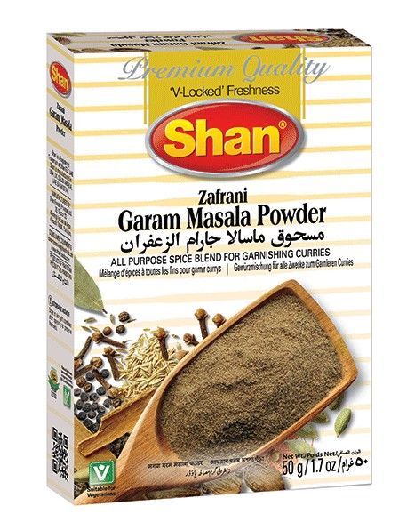 SHAN ZAFRANI GARAM MASALA POWDER - 50G - SHAN