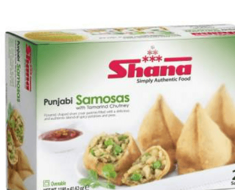 SHANA PUNJABI SAMOSA (25 PCS) - 2KG - SHANA