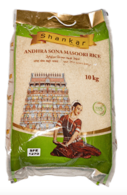 SHANKAR ANDHRA SONA MASOORI RICE - 10KG - SHANKAR