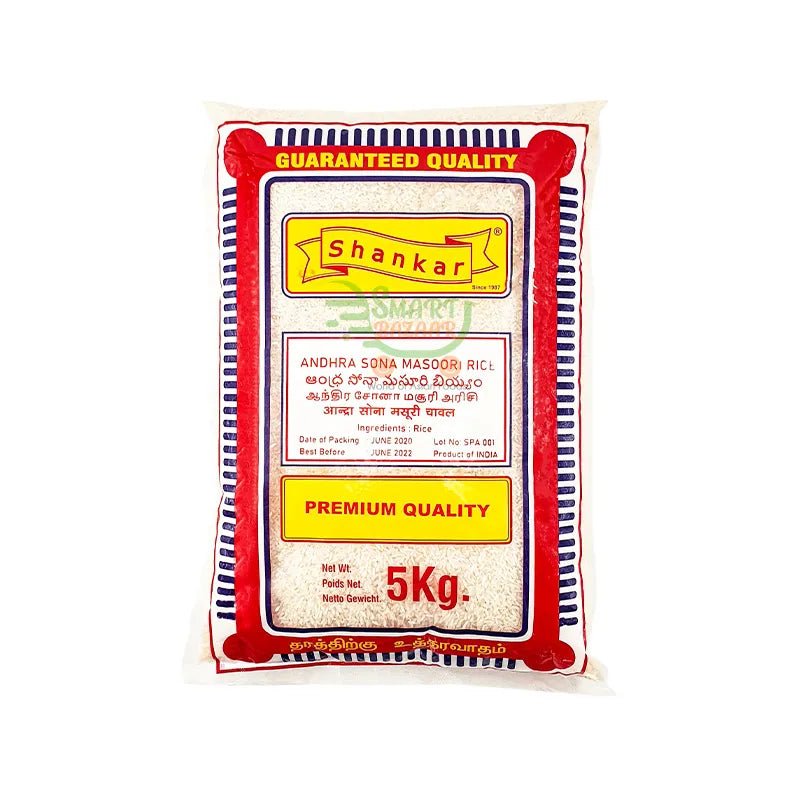 SHANKAR ANDHRA SONA MASOORI RICE - 5KG - SHANKAR