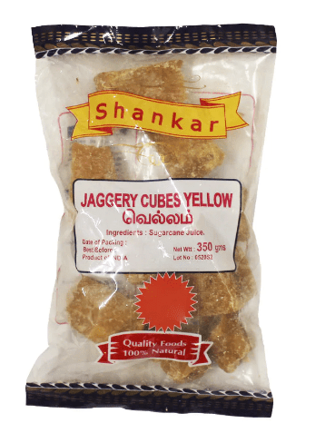 SHANKAR JAGGERY CUBES YELLOW - 350G - SHANKAR